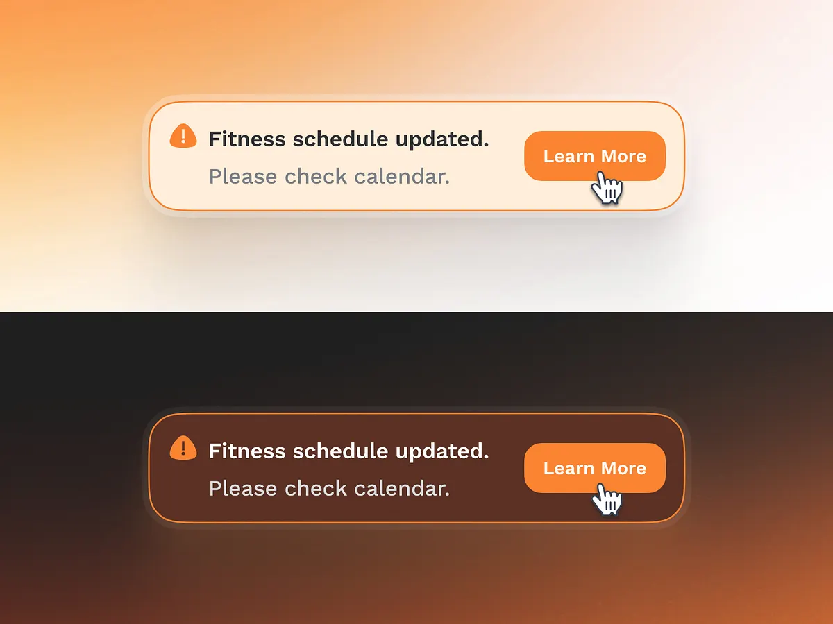 Notification UI designs, themes, templates and downloadable graphic ...