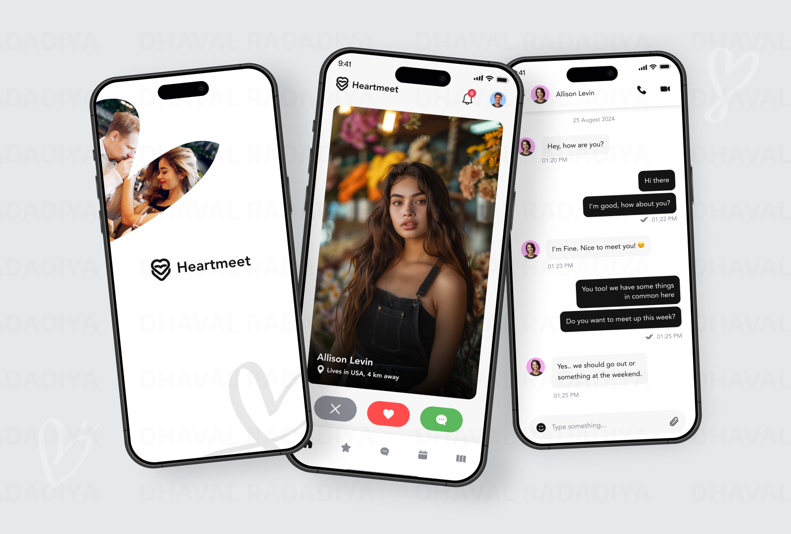 Example of Mobile App UI UX Design (10 Screens)