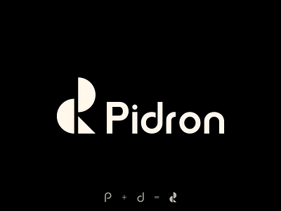 Pidron Logo agency ai logo brand identity branding d d logo ecosystem graphic design lettermark letters logistic logo logodesigners logos logotype p p logo software startup startup logo