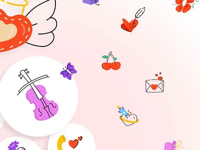 Love icons