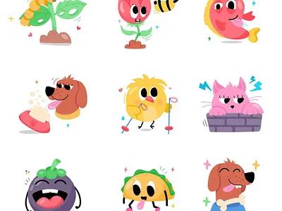 Cute stickers