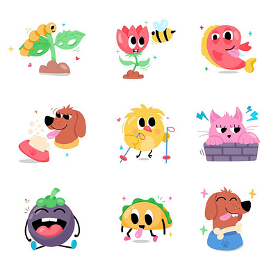 Cute stickers