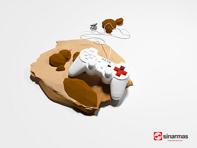 Healthcare - Social campaign blender graphic design healthcare low poly poster design sinarmas social campaign typography