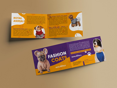 Catalog Design for Pet Apparel bifold branding brochure brochuredesign catalog flyer graphic design motion graphics pamphlet post poster