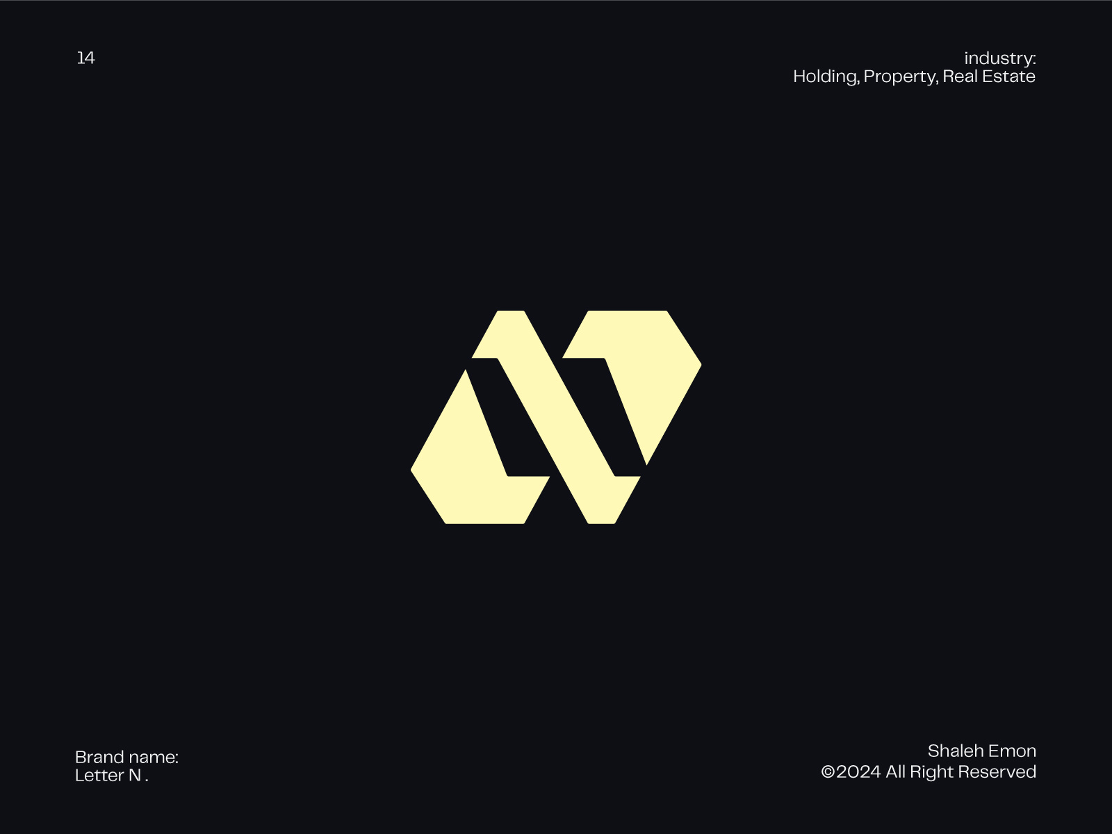 Example of Bold Creative Geometric Modern Logo