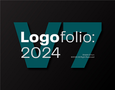 Logofolio 2024, V7 . 3d adobe brand identity branding concept creative graphic design grid logo logo logo collection logo portfolio logofolio logomark logotipo logotype minimal modern simple logo visual identity wordmark