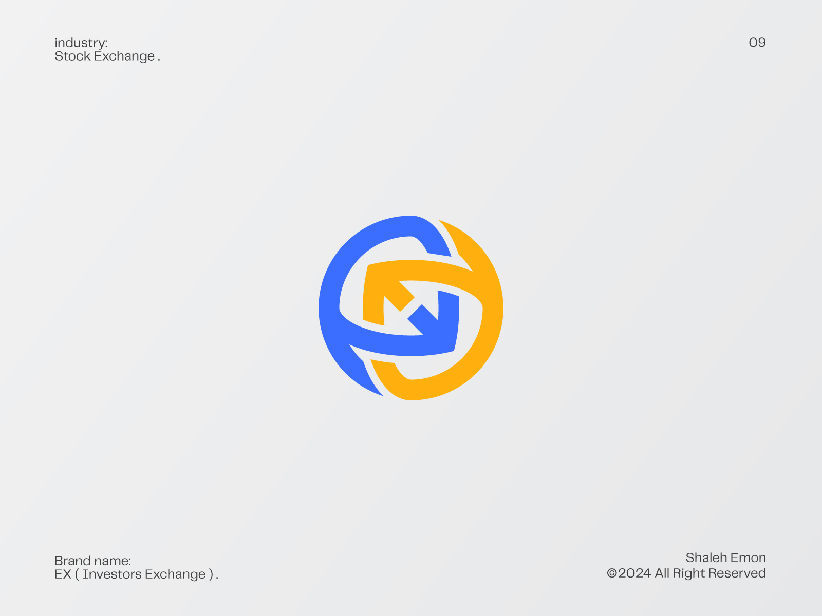 Example of Crypto Blockchain Trading Industrie Logo