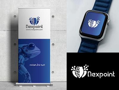 Nexpoint Logo Design branding design graphic design illustration logo logo minimal logo modern logofolio logoshop تبلیغات خلاقیت طراح گرافیک لوگو لوگو ترکیبی لوگو تصویری لوگو حرفه ای لوگو سفارشی