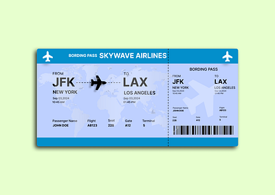 Boarding pass boarding pass branding graphic design logo