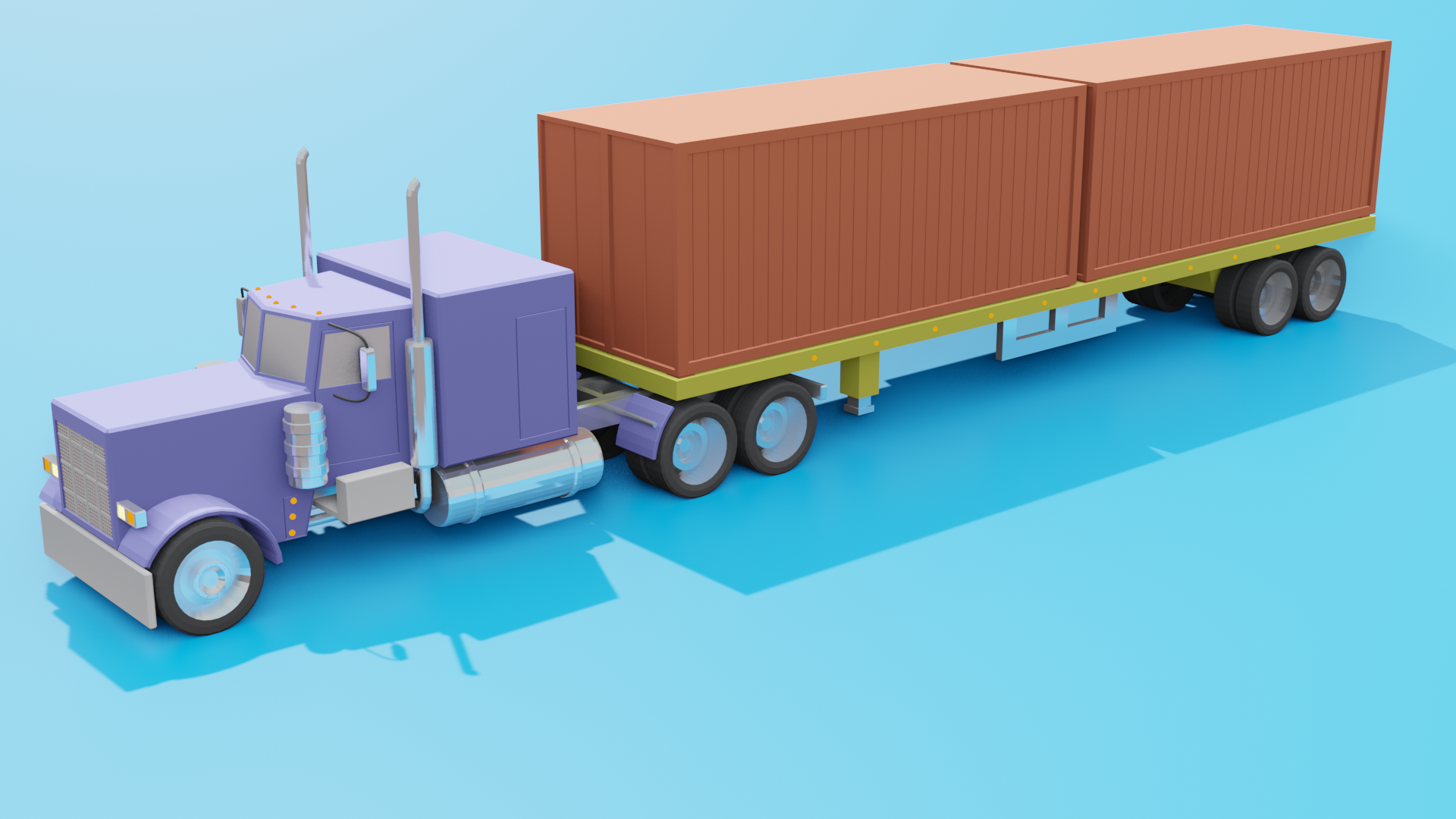 Example of Minimalist 3D Models & Animations