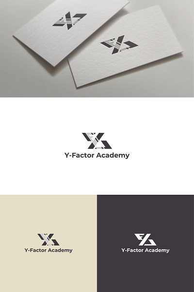 Y F A Logo design branding graphic design logo