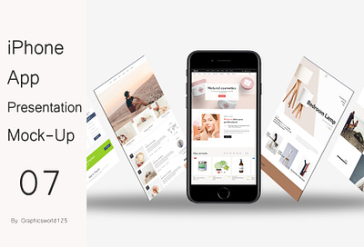 iPhone App Presentation Mock-Up 07 iphone 16