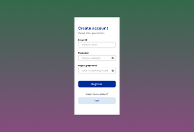 Design a Registration screen = #004 dailyui graphics design registration screen typography ui design