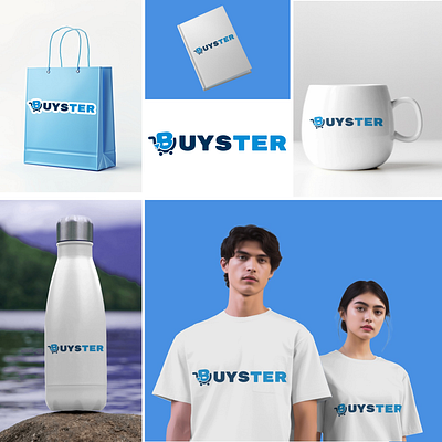 Buyster Logo 3d animation branding graphic design logo motion graphics ui