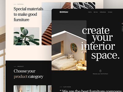 Interior Design Website branding design development figma interior interior designing landing page marketing ui uiux ux