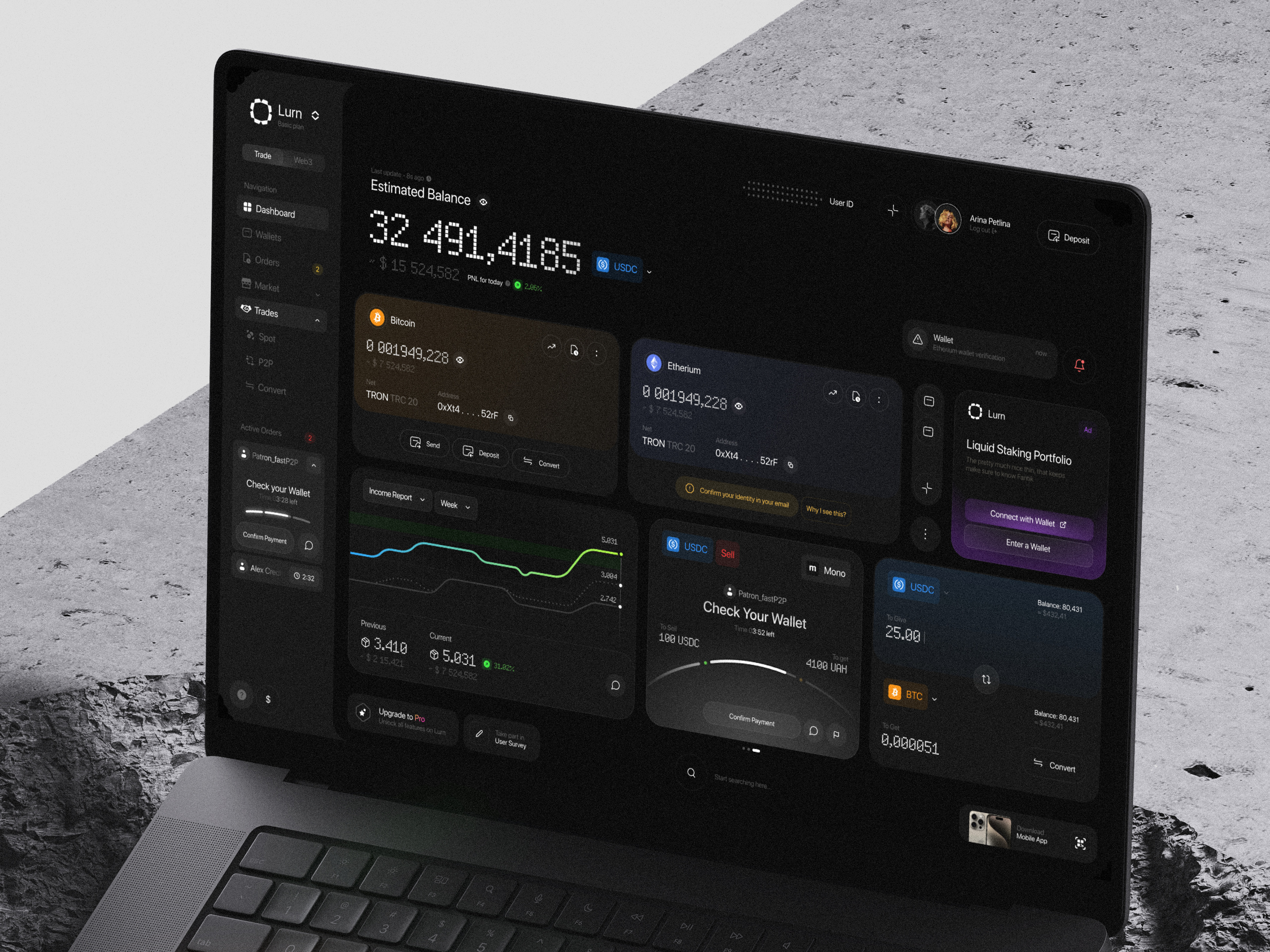 Example of Web App Design + Development