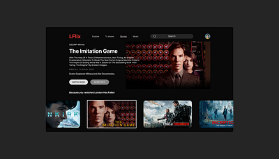 UI 25 - TV APP 3d branding design figma graphic design illustration logo ui user experience ux