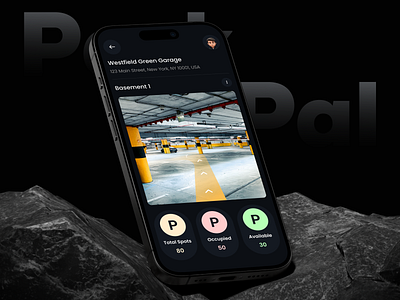 ParkPal app design best design on dribbble best shots branding dribbble figma kmphitech mobile app ui design mobile uiux ui ui design uiux user experience design ux design