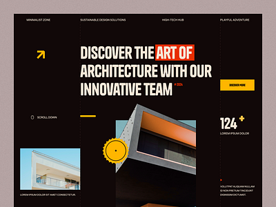 Architecture Header Exploration architecture architecture agency architecture design art building construction header landing page property real estate web website