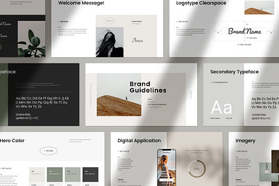 Brand Guidelines Template professional