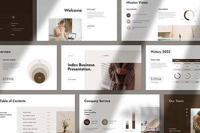 Minimal Business Presentation creative templates