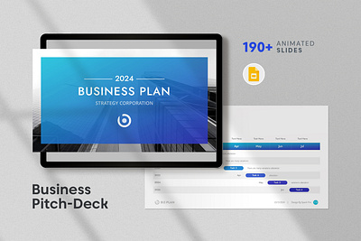 Business Plan Presentation Template project growth