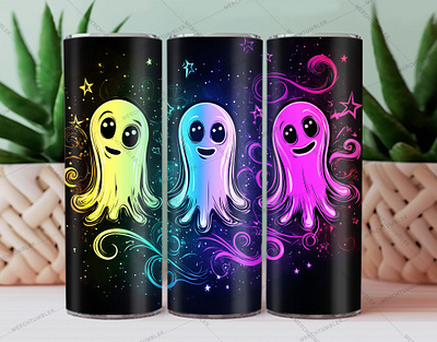 Neon Ghosts 20 Oz Tumbler Sublimation abandoned celebration color image custom design art design halloween tumbler illustration kids tumbler pencil tumbler photography pumpkin vector skinny tumbler sublimation tumbler sublimation tumbler warp vector art waterslide tumbler