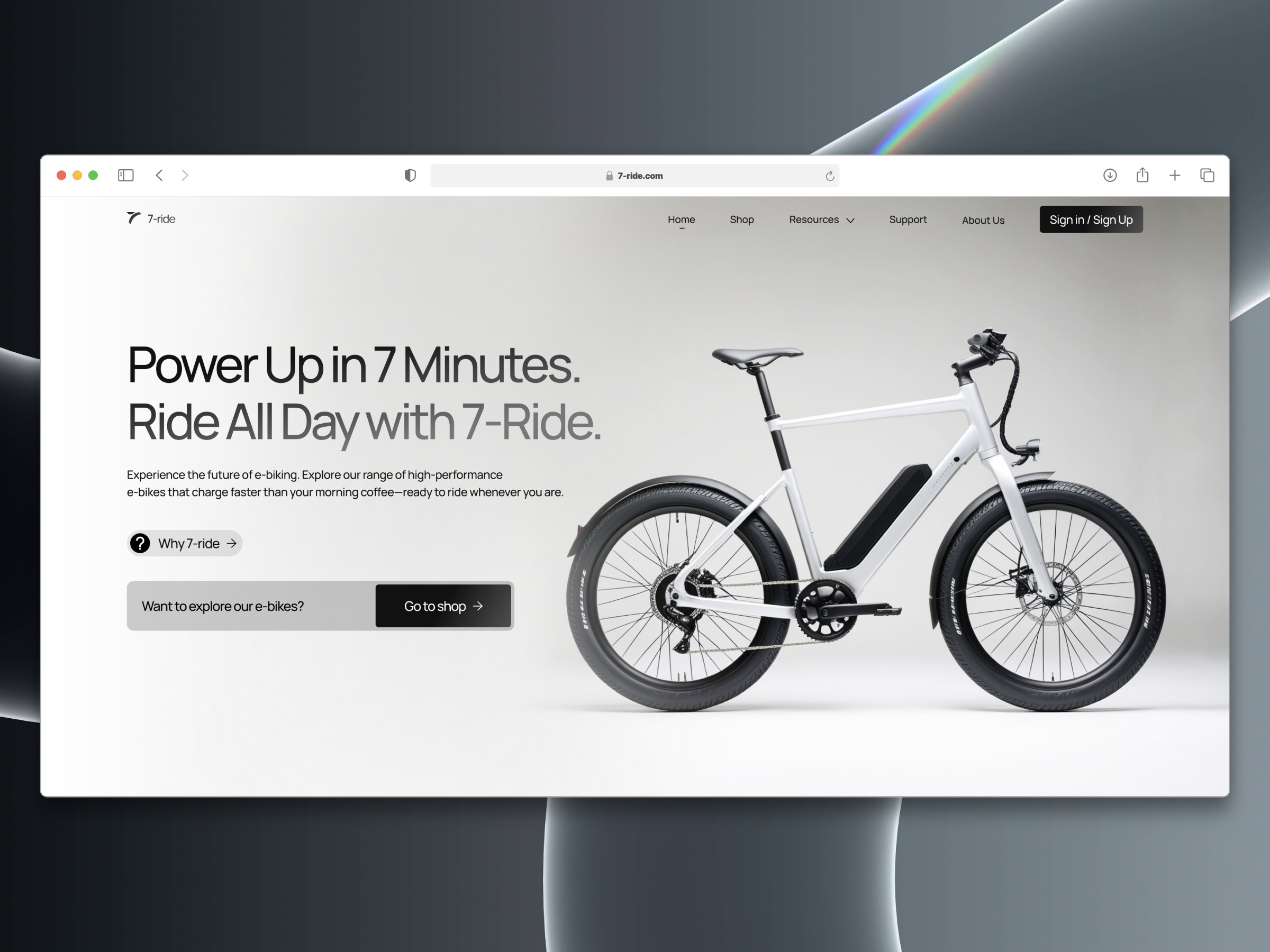 Example of Website Or Landing Page Design