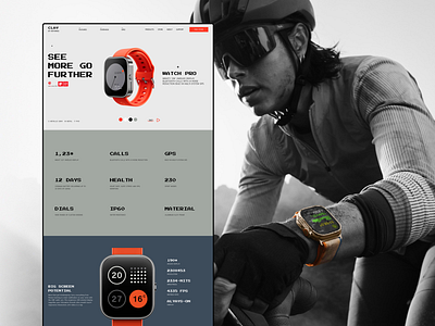 Fashion Website 🧨 e commerce figma landing page mangement mockup online project shopping ui ux watch website