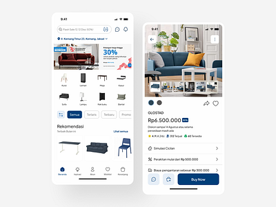 Redesign IKEA Indonesia App ikea mobile app redesign ui ux