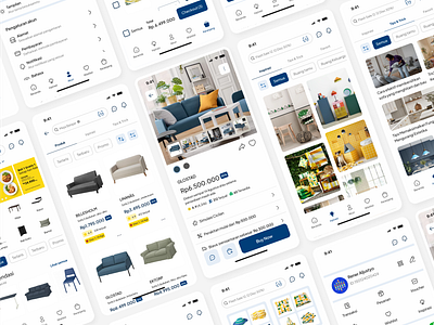 Redesign IKEA Indonesia App behance dribbble figma ikea ui ux