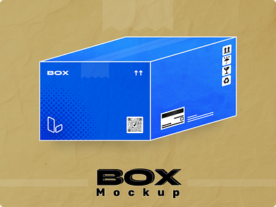 Shipping box mockup 📦📦 box box mockup branding e commerce e commerce website illustration mockup mockup design shipping shipping box mockup ui uidesign visual design visualdesign