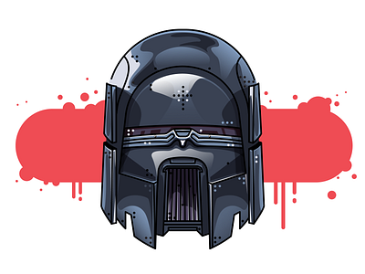 SW Kuruk - Knight of Ren character graphic design illustration knight of ten kuruk line star wars ui vector