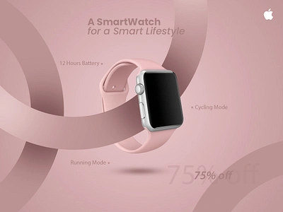 A Poster - Smart watch to support your life advertising advertisingdesign company designer graphic design pamflet poster promotion