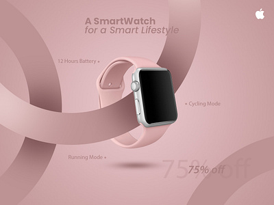 A Poster - Smart watch to support your life advertising advertisingdesign company designer graphic design pamflet poster promotion