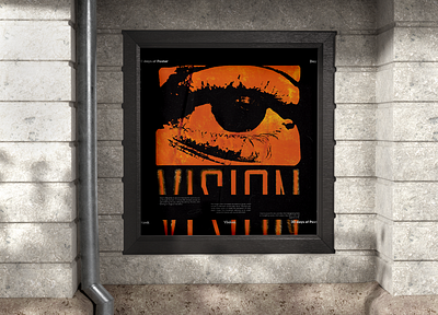 Vision - Poster Design 30daysofposterdesign adobe art billboard challenge creative design graphic design illustration photoshop poster typography vector