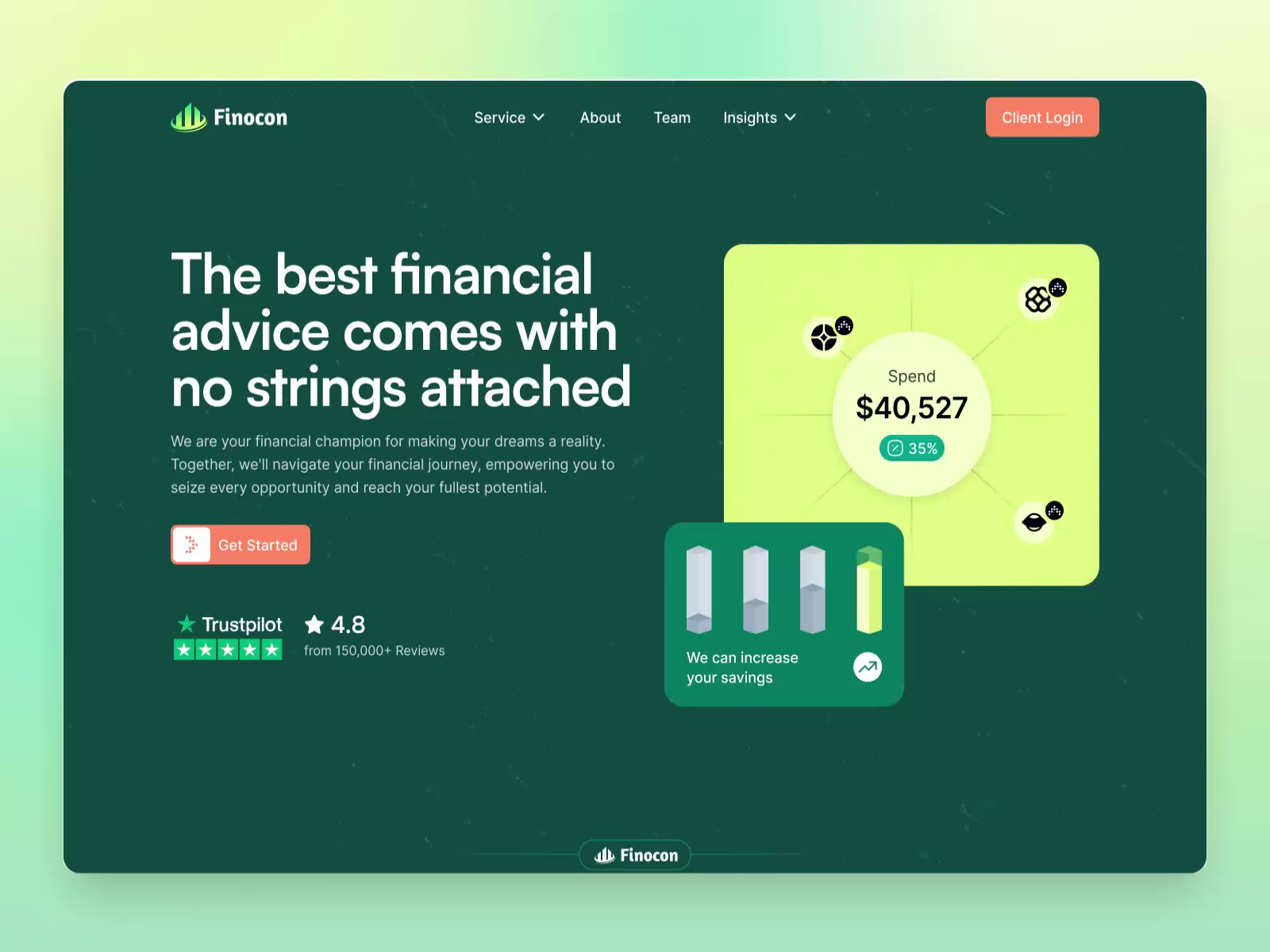 Example of Crypto & Fintech UX/UI Design