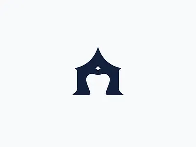 Grand Dent rejected icon idea abstract branding dental design graphic design icon logo mark tooth