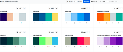 Beforepost - Color palettes that inspire creativy 3d angular animation art branding code coder color palette colors design designer graphic design illustration logo motion graphics typography ui ui design ux vector