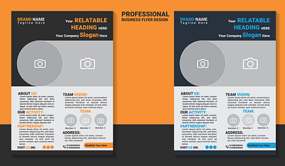 Professional Business Flyer Design Project banner design card design color common corporate creative creative design design elegant flyer flyer design graphic design illustration leaflet modern new print design smart design stationary web design