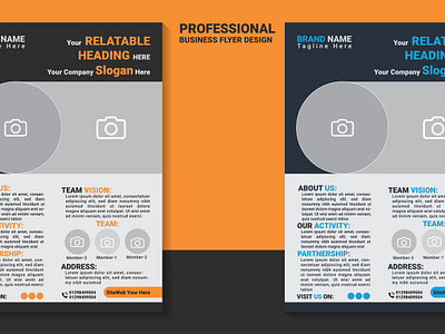 Professional Business Flyer Design Project banner design card design color common corporate creative creative design design elegant flyer flyer design graphic design illustration leaflet modern new print design smart design stationary web design