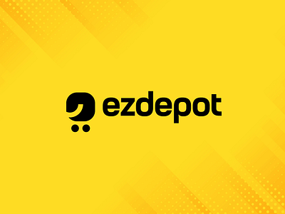 Ezdepot - E-commerce logo design brand identity branding cart logo ecommerce logo ezdepot logo identity logo logo design online store retail shop logo shopify shopping logo startup logo store logo visual identity