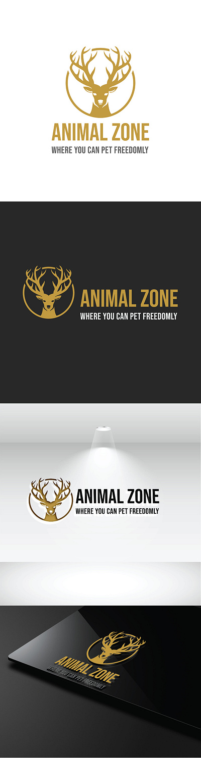 ANIMAL ZONE LOGO 3d animal logo animal zone best design branding design graphic design illustration logo vector