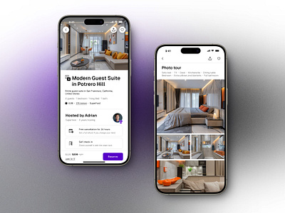 Vacation Rental App app design design figma productdesign real estate rental app rental application ui uidesign ux vacation app