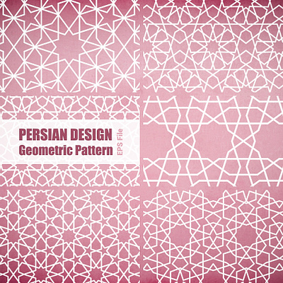 Persian Geometric Patterns Pack background pattern background texture geometric lines geometric pattern geometric pattern background illustrator vector iranian pattern lines pattern pattern persian design persian pattern persian texture slimi texture vector vector pattern