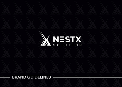 NESTX BRAND STYLE GUIDE brand brand identity brand style brand style guide branding branding guidelines design logo design system graphic design guide illustration logo minimal logo minimalism minimalist smart home style guide technology ui visual identity