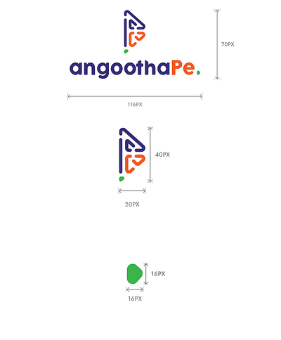 Branding and Identity for AngoothaPe Digital Payment Service branding design graphic design logo typography ui