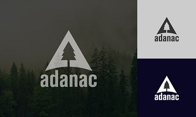 Forest logo for Adanac branddesign brandidentity branding creativelogo designportfolio designshowcase graphicdesign icondesign identitydesign logo logoart logoconcept logocreation logodesign logoinspiration modernlogo typography vectordesign visualidentity