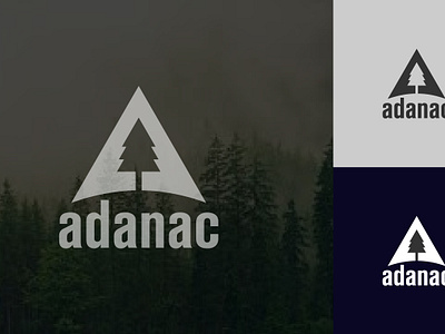 Forest logo for Adanac branddesign brandidentity branding creativelogo designportfolio designshowcase graphicdesign icondesign identitydesign logo logoart logoconcept logocreation logodesign logoinspiration modernlogo typography vectordesign visualidentity