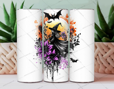 Halloween Witch Ghost Tumbler Wrap 20 oz tumbler 30 oz tumbler color image custom design art custom tumbler design ghost tumbler halloween tumbler illustration kids tumbler photography pink tumbler pumpkin tumbler pumpkin vector skinny tumbler sublimation tree tumbler tumbler sublimation tumbler warp vector art